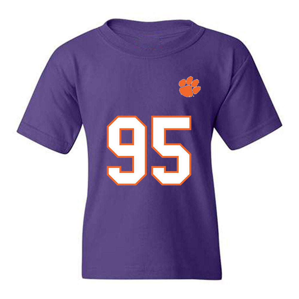 Clemson - NCAA Football : Amare Adams - Replica Shersey Youth T-Shirt-0
