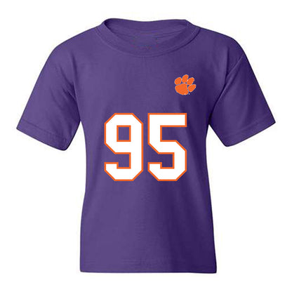 Clemson - NCAA Football : Amare Adams - Replica Shersey Youth T-Shirt-0