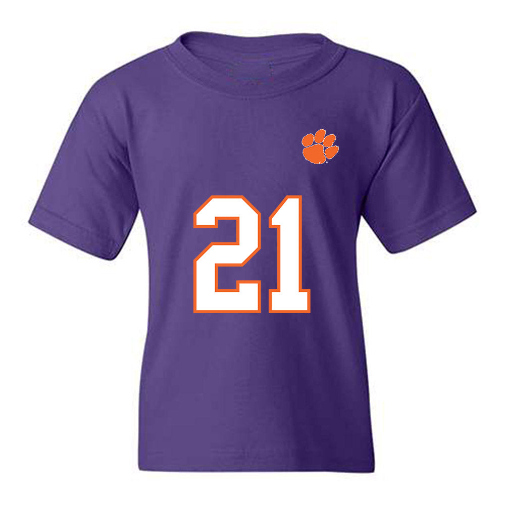 Clemson - NCAA Football : Jarvis Green - Replica Shersey Youth T-Shirt-0
