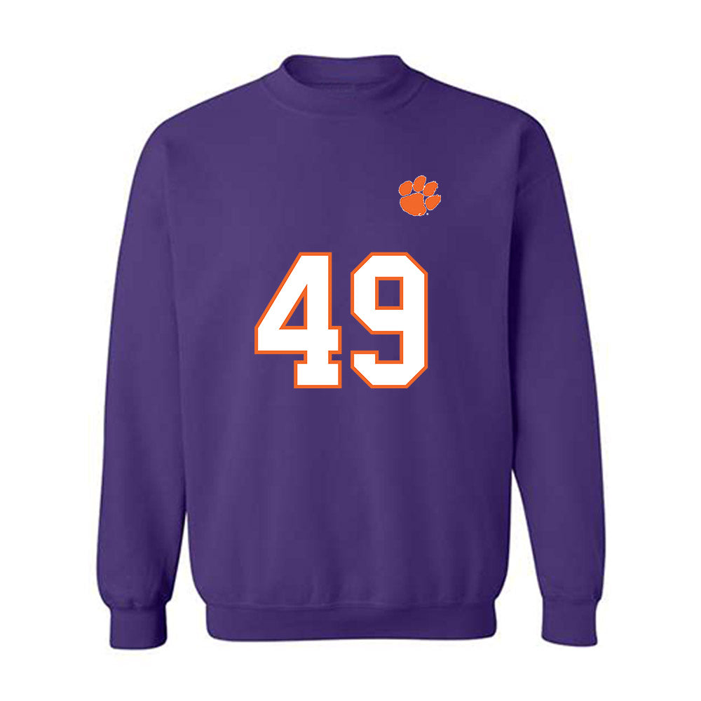 Clemson - NCAA Football : Darien Mayo - Replica Shersey Crewneck Sweatshirt-0