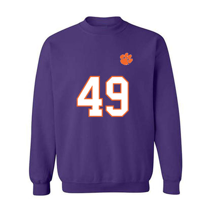 Clemson - NCAA Football : Darien Mayo - Replica Shersey Crewneck Sweatshirt-0