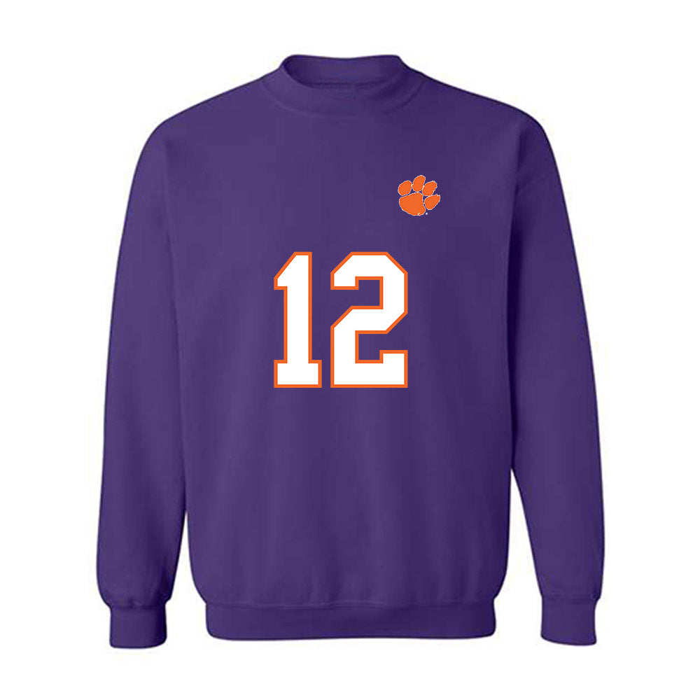 Clemson - NCAA Football : Corian Gipson - Replica Shersey Crewneck Sweatshirt-0