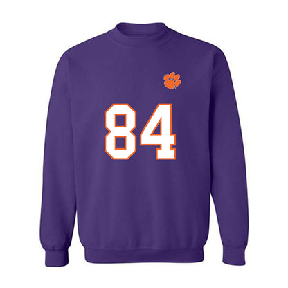 Clemson - NCAA Football : Avery Wieting - Replica Shersey Crewneck Sweatshirt-0