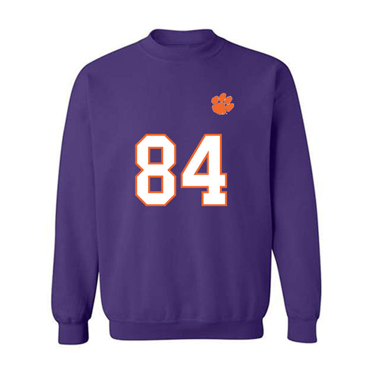 Clemson - NCAA Football : Avery Wieting - Replica Shersey Crewneck Sweatshirt-0