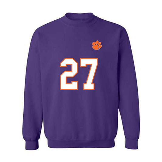 Clemson - NCAA Football : Noah Dixon - Replica Shersey Crewneck Sweatshirt-0