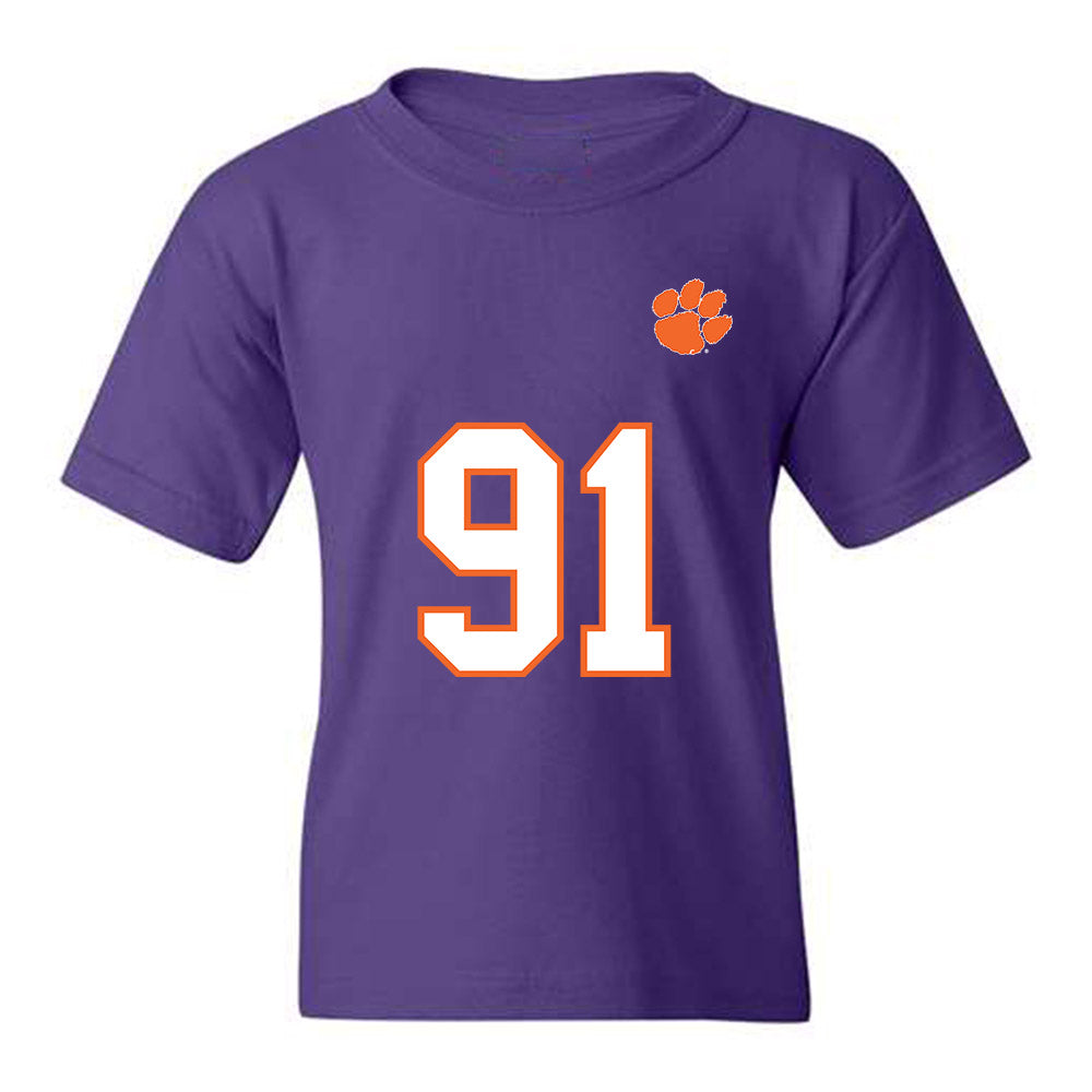 Clemson - NCAA Football : Zaire Patterson - Replica Shersey Youth T-Shirt