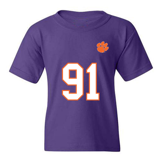 Clemson - NCAA Football : Zaire Patterson - Replica Shersey Youth T-Shirt