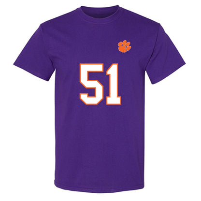 Clemson - NCAA Football : Gavin Blanchard - Replica Shersey T-Shirt-0