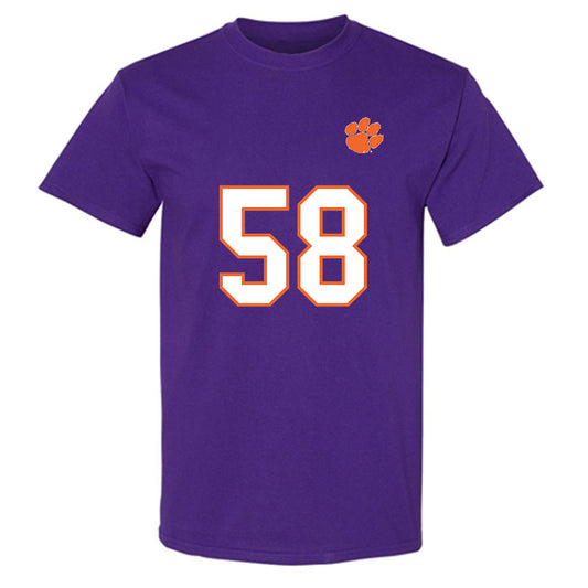 Clemson - NCAA Football : Aidan Hydrick - Replica Shersey T-Shirt