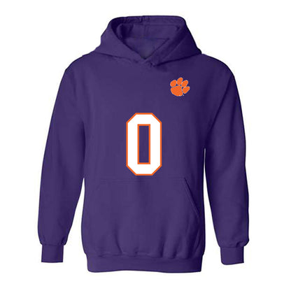 Clemson - NCAA Football : Antonio Williams - Replica Shersey Hooded Sweatshirt-0