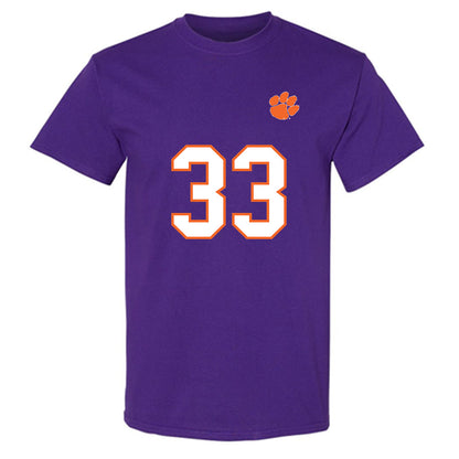 Clemson - NCAA Football : Griffin Batt - Replica Shersey T-Shirt-0