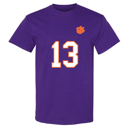 Clemson - NCAA Football : Parker Fulghum - Replica Shersey T-Shirt-0