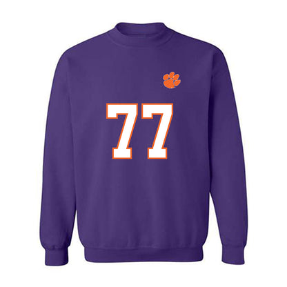 Clemson - NCAA Football : Ronan O'Connell - Replica Shersey Crewneck Sweatshirt-0