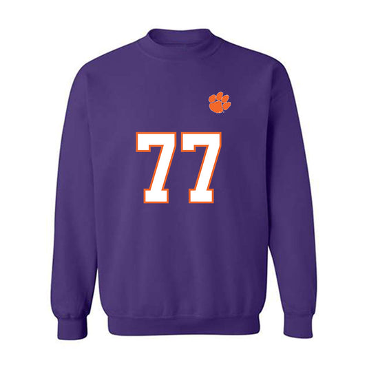 Clemson - NCAA Football : Ronan O'Connell - Replica Shersey Crewneck Sweatshirt-0