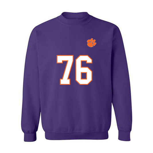 Clemson - NCAA Football : Mason Wade - Replica Shersey Crewneck Sweatshirt