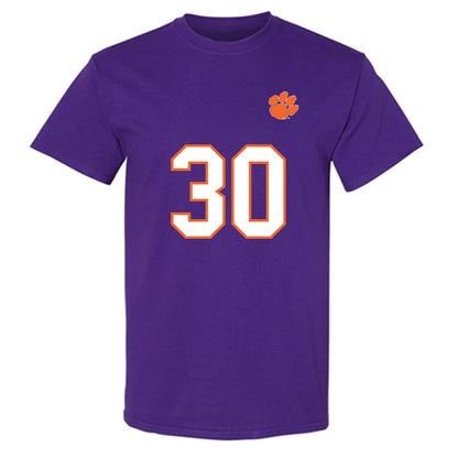 Clemson - NCAA Football : Kylen Webb - Replica Shersey T-Shirt-0