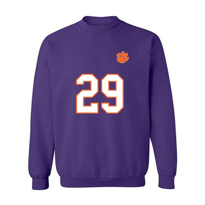 Clemson - NCAA Football : Chase Byrd - Replica Shersey Crewneck Sweatshirt-0