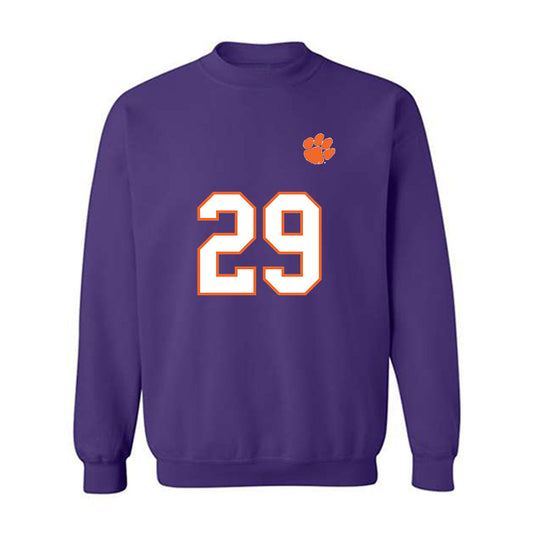 Clemson - NCAA Football : Chase Byrd - Replica Shersey Crewneck Sweatshirt-0