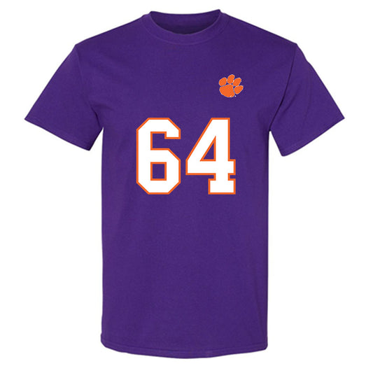 Clemson - NCAA Football : Grant Wise - Replica Shersey T-Shirt-0