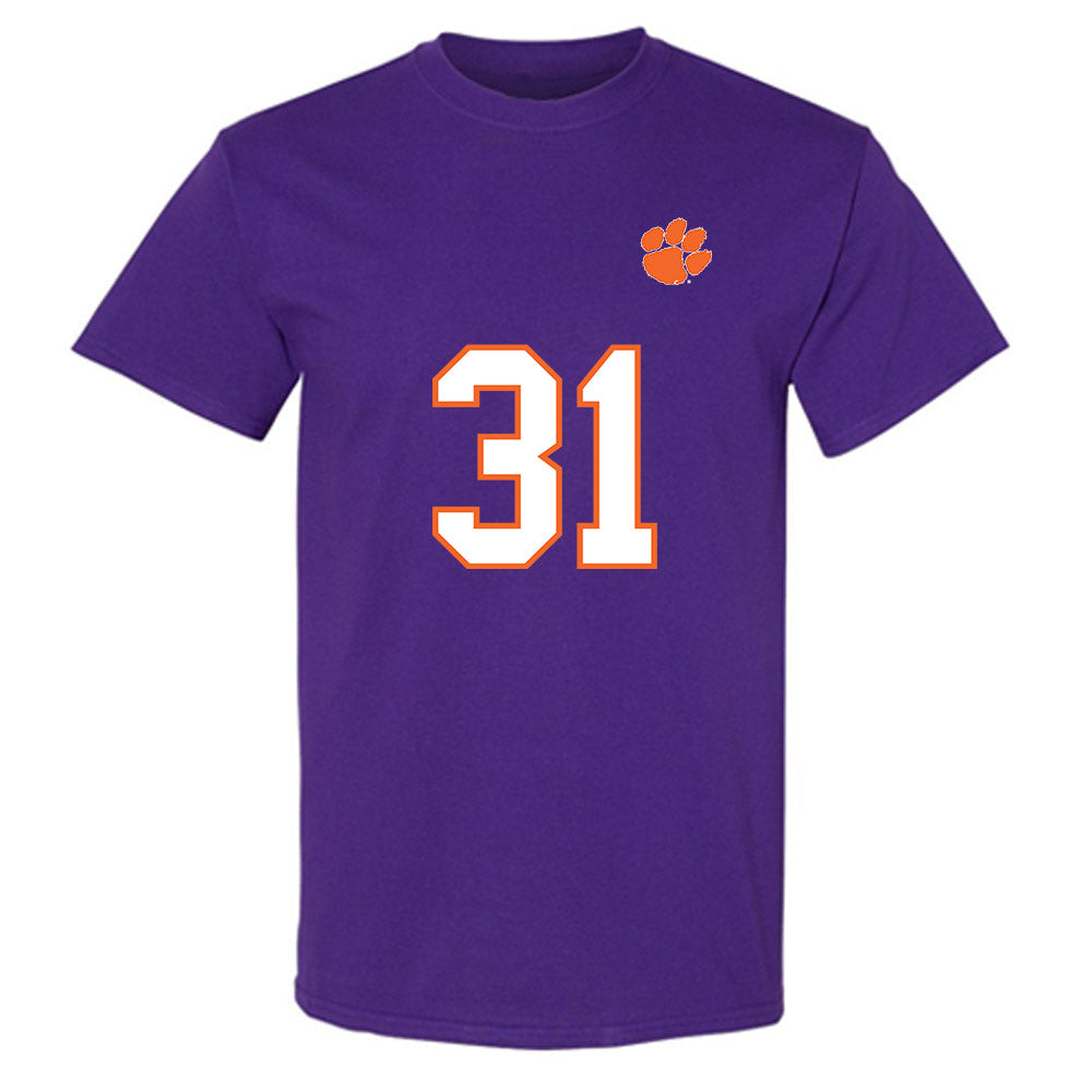 Clemson - NCAA Football : Joe Wilkinson - Replica Shersey T-Shirt-0