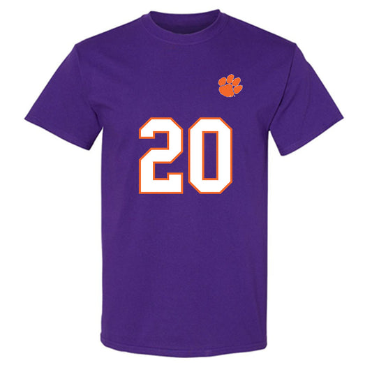 Clemson - NCAA Football : Clark Sanderson - Replica Shersey T-Shirt-0