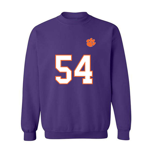 Clemson - NCAA Football : Kam Cody - Replica Shersey Crewneck Sweatshirt-0
