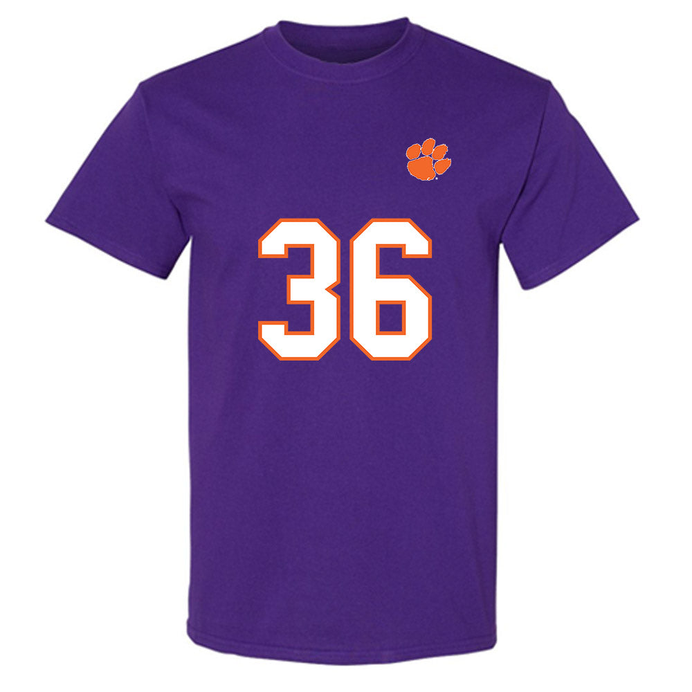 Clemson - NCAA Football : Quinn Castner - Replica Shersey T-Shirt-0