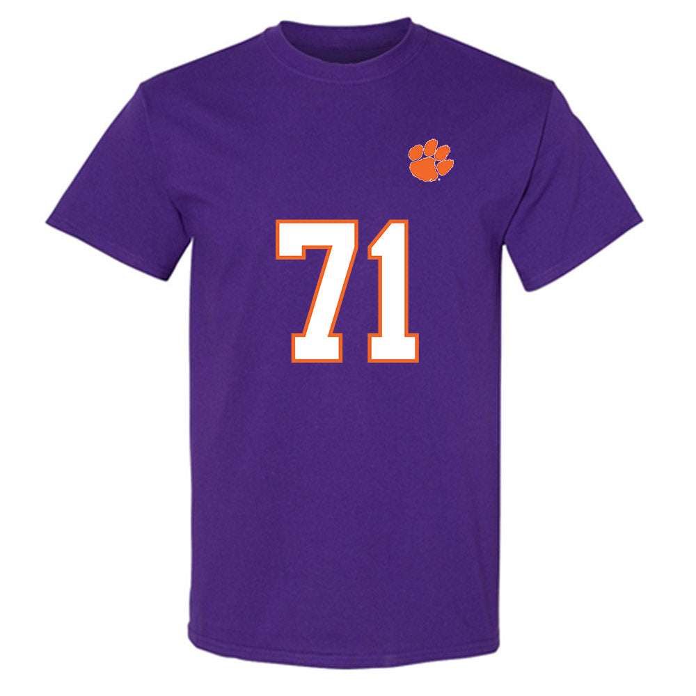 Clemson - NCAA Football : Tristan Leigh - Replica Shersey T-Shirt-0
