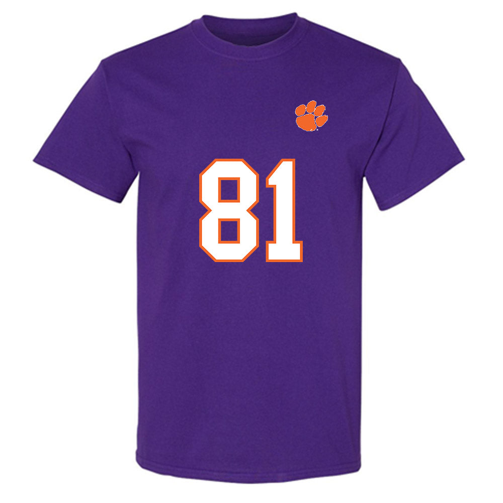 Clemson - NCAA Football : Nolan Hauser - Replica Shersey T-Shirt-0
