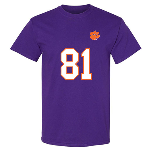 Clemson - NCAA Football : Nolan Hauser - Replica Shersey T-Shirt-0