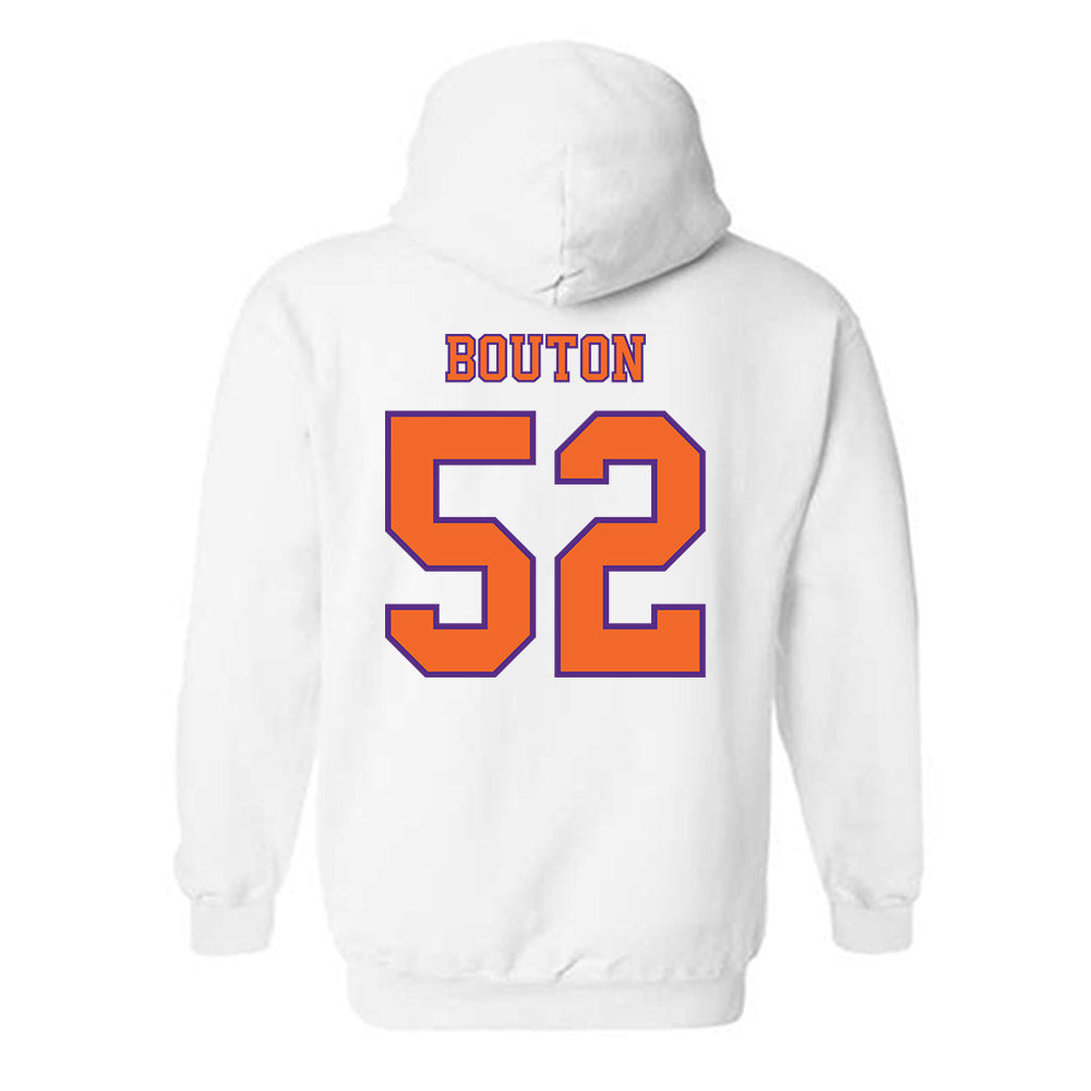 Clemson - NCAA Football : William Bouton - Replica Shersey Hooded Sweatshirt