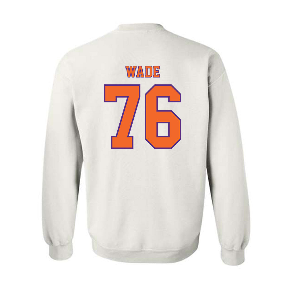 Clemson - NCAA Football : Mason Wade - Replica Shersey Crewneck Sweatshirt