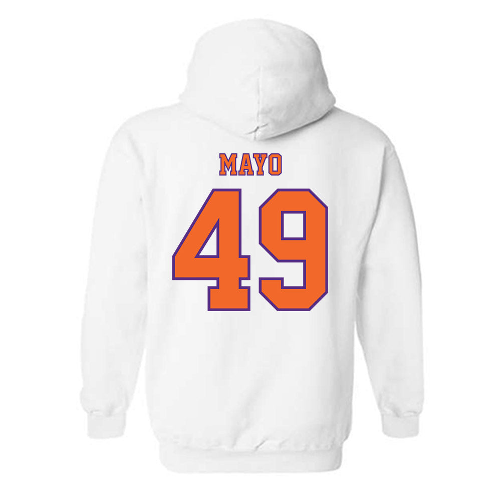Clemson - NCAA Football : Darien Mayo - Replica Shersey Hooded Sweatshirt-1