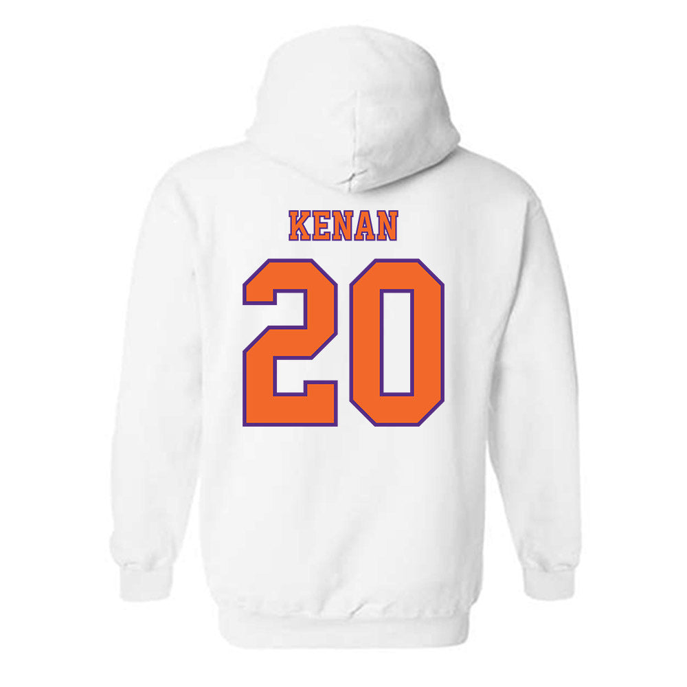 Clemson - NCAA Football : Jakarrion Kenan - Replica Shersey Hooded Sweatshirt-1