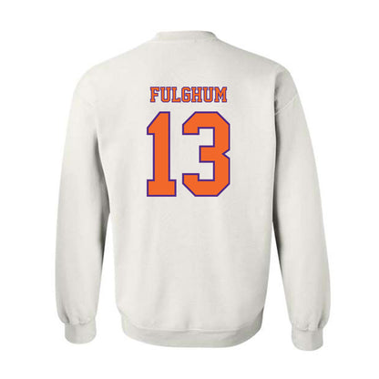 Clemson - NCAA Football : Parker Fulghum - Replica Shersey Crewneck Sweatshirt-1