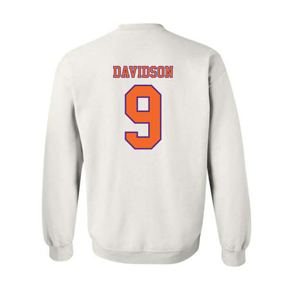 Clemson - NCAA Football : Gideon Davidson - Replica Shersey Crewneck Sweatshirt-1