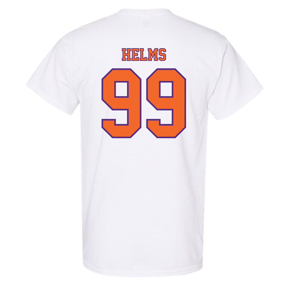 Clemson - NCAA Football : Hunter Helms - Replica Shersey T-Shirt-1
