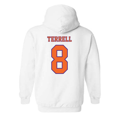 Clemson - NCAA Football : Avieon Terrell - Replica Shersey Hooded Sweatshirt-1