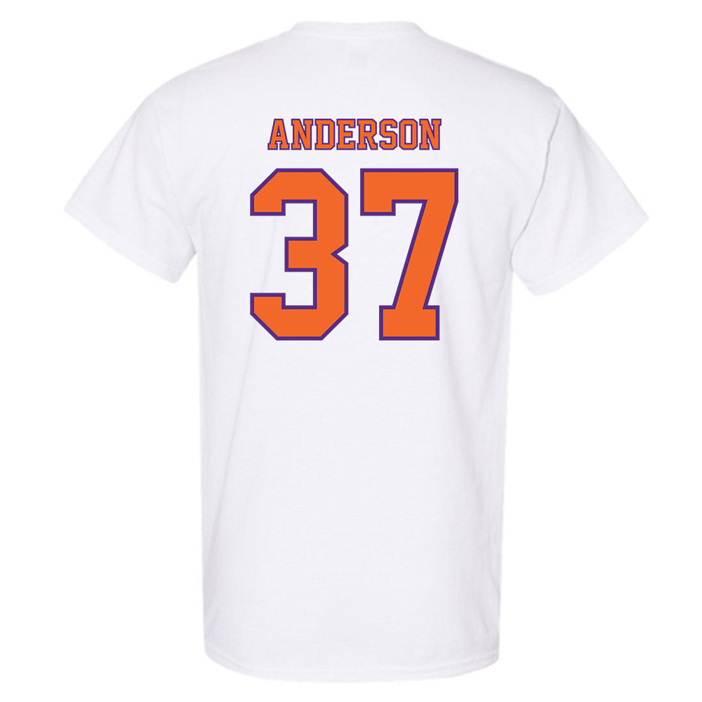 Clemson - NCAA Football : Logan Anderson - Replica Shersey T-Shirt-1