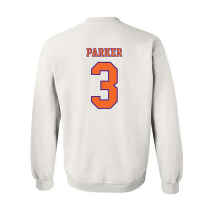 Clemson - NCAA Football : T.J. Parker - Replica Shersey Crewneck Sweatshirt-1