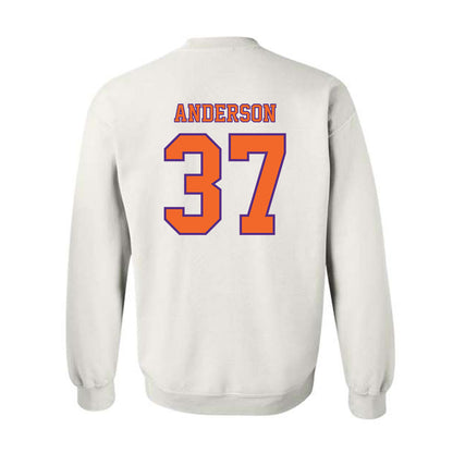 Clemson - NCAA Football : Logan Anderson - Replica Shersey Crewneck Sweatshirt-1
