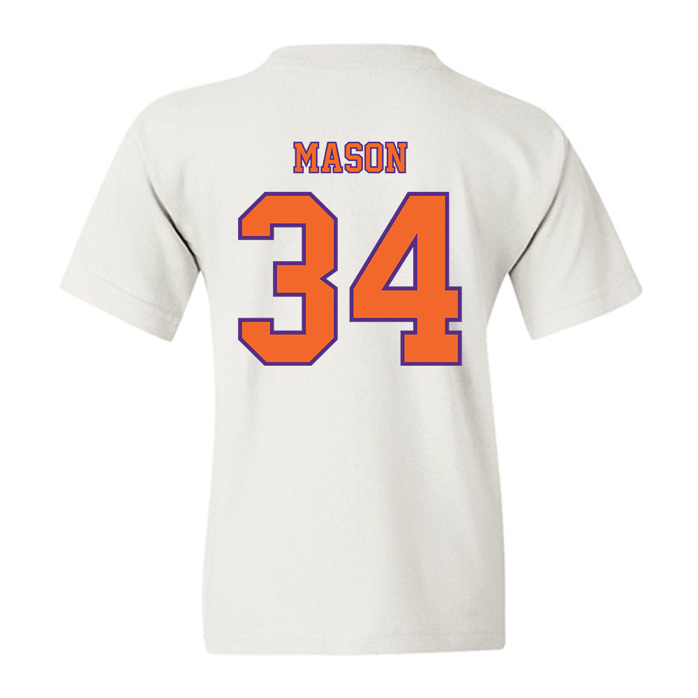 Clemson - NCAA Football : Armon Mason - Replica Shersey Youth T-Shirt-1