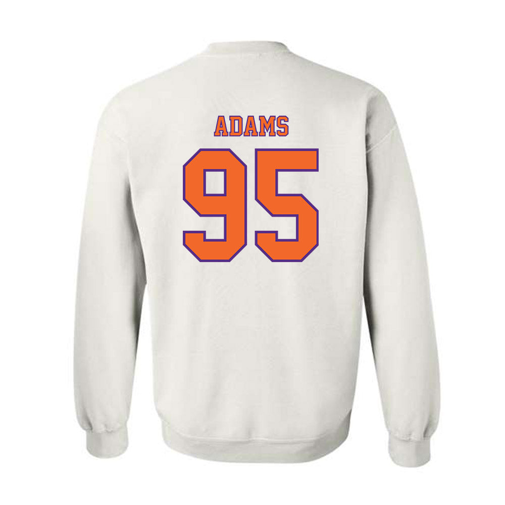 Clemson - NCAA Football : Amare Adams - Replica Shersey Crewneck Sweatshirt-1