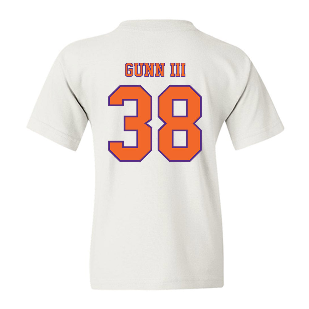 Clemson - NCAA Football : Robert Gunn III - Replica Shersey Youth T-Shirt-1
