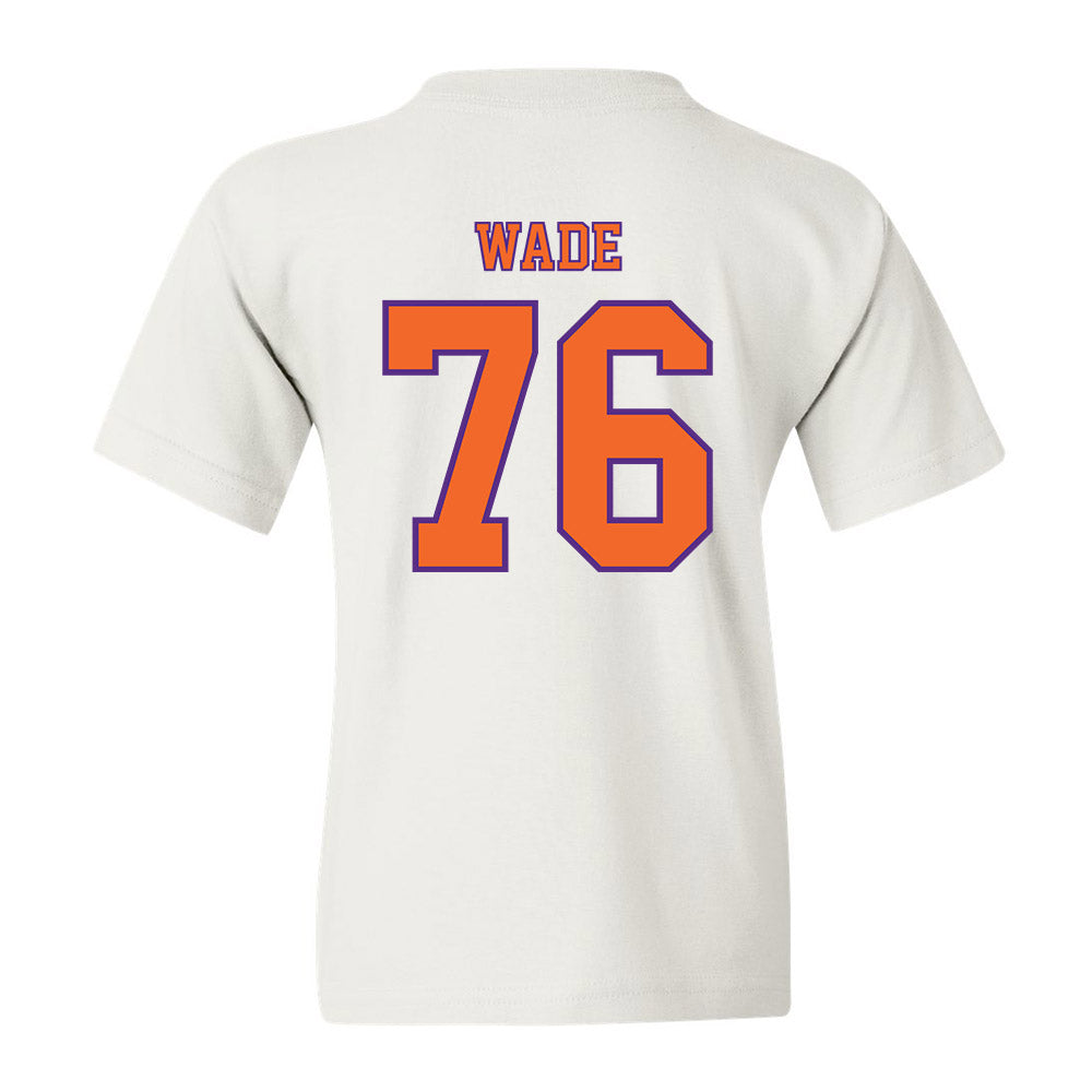 Clemson - NCAA Football : Mason Wade - Replica Shersey Youth T-Shirt