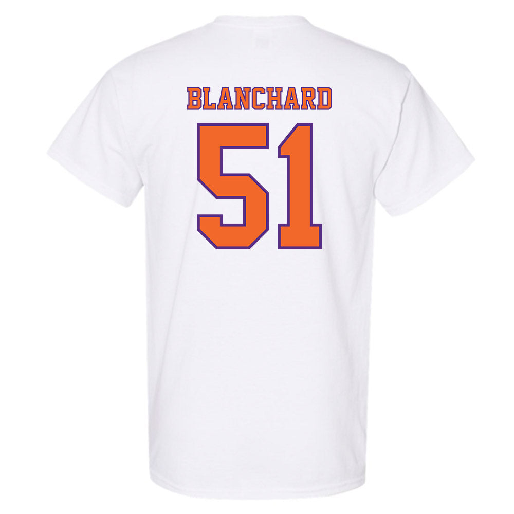 Clemson - NCAA Football : Gavin Blanchard - Replica Shersey T-Shirt-1