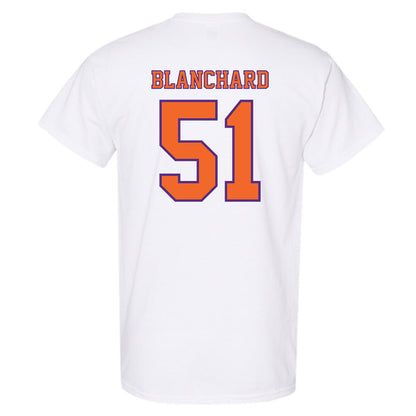 Clemson - NCAA Football : Gavin Blanchard - Replica Shersey T-Shirt-1