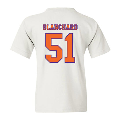 Clemson - NCAA Football : Gavin Blanchard - Replica Shersey Youth T-Shirt-1