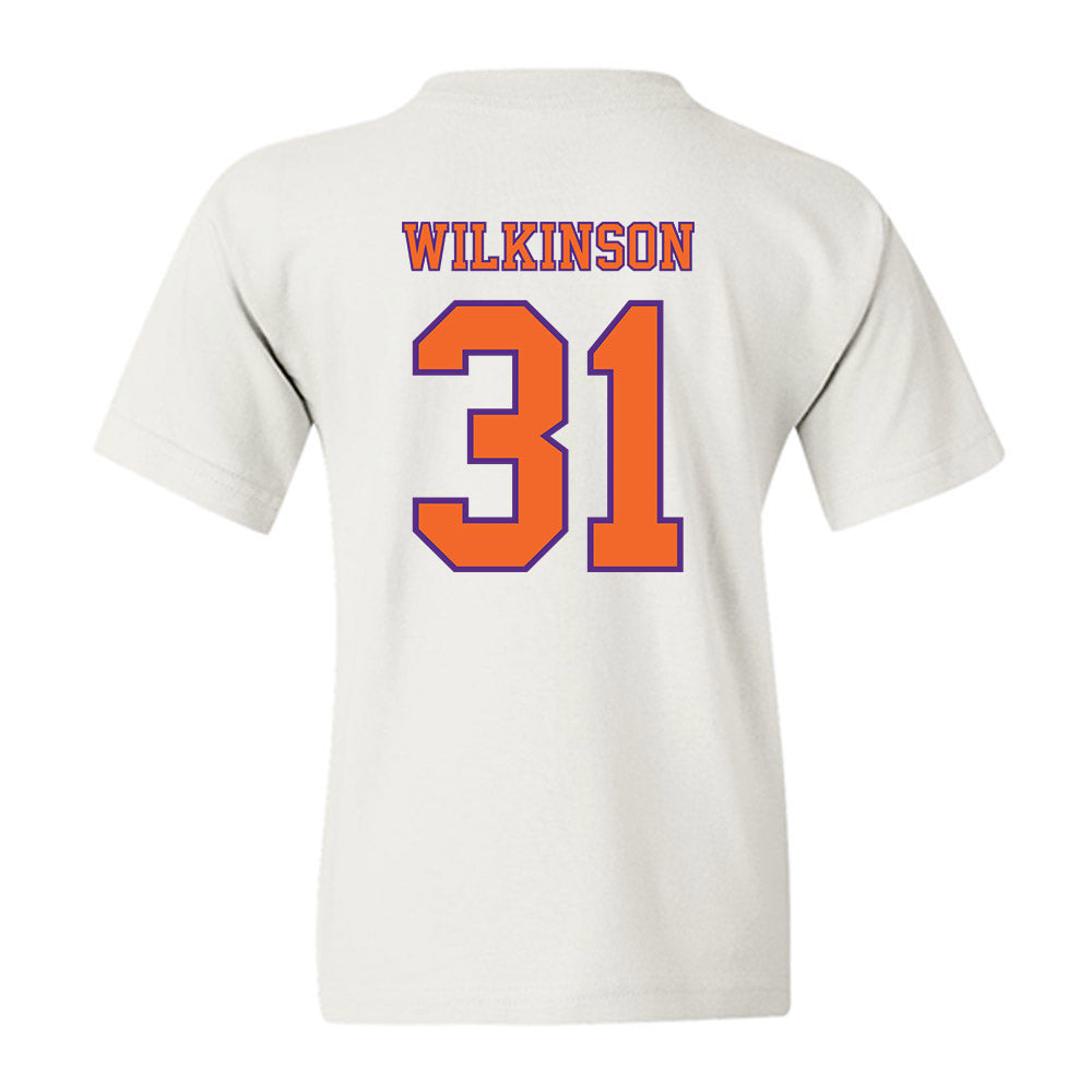 Clemson - NCAA Football : Joe Wilkinson - Replica Shersey Youth T-Shirt-1
