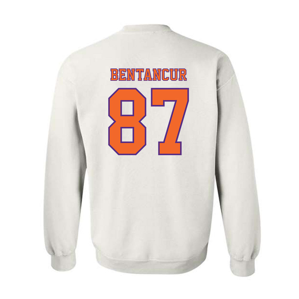 Clemson - NCAA Football : Christian Bentancur - Replica Shersey Crewneck Sweatshirt-1